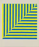 Frank Stella, Untitled (Rabat) from Ten Works by Ten Painters, 1964, Screenprint on Mohawk Superfine paper