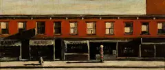 Edward Hopper, Early Sunday Morning, Oil on panel