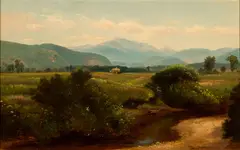 Benjamin Champney, Mount Washington Valley, Oil on canvas