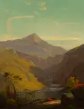 William Boardman, Mt. Chocorua, Oil on canvas