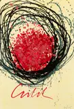 Dale Chihuly, Free Float, Lithograph with hand work