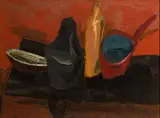 Herbert Katzman, Pots, Oil on canvas