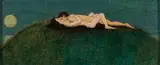 Rockwell Kent, Moonglow, Oil on panel