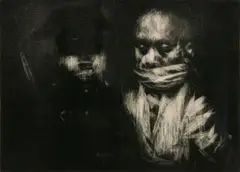 The Betrayed by Jack Levine, Lithograph, sold Nov 2023