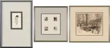 Morris Henry Hobbs, Three Works, Etching