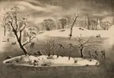 Louis Lozowick, Skater's Island