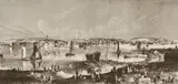 John William Hill, View of Portland, Maine, Lithograph (restrike)