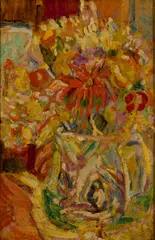 Turku Trajan, Floral Still Life, Oil on canvas