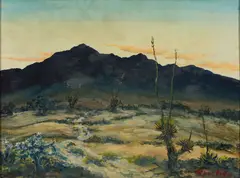 Alfred Fuller, The Southwest, Gouache on paperboard