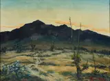 Alfred Fuller, The Southwest, Gouache on paperboard