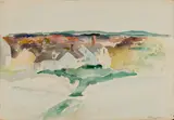 William Zorach, House in Landscape