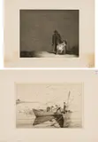 Kerr Eby, Two Works, Etching