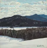 Neil Welliver, Untitled #17, 1974, Oil on canvas