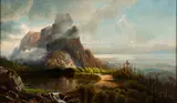 Edmund Darch Lewis, A Lake in the Clouds Mt. Mansfield