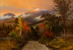 Edward Hill, Autumn in the White Mountains, 1891, Oil on canvas