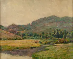 Charles Henry Hayden, Valley, Oil on canvas
