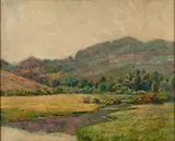 Charles Henry Hayden, Valley, Oil on canvas