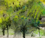 William Thon, Green Trees