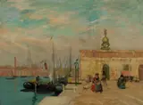 Pauline Palmer, Venice, Oil on canvas