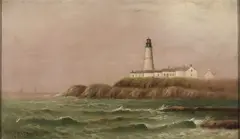 George McConnell, Portland Head Light, 1900, Oil on canvas