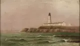 George McConnell, Portland Head Light, 1900, Oil on canvas