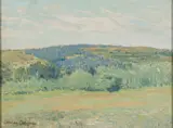 Leonard Ochtman, Landscape, Oil on canvas