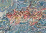Varujan Boghosian, Babylon, c. 1985, Pen and ink and watercolor on paper