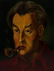 Murray Hantman, Self Portrait, 1933, Oil on canvas