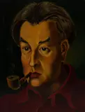 Murray Hantman, Self Portrait, 1933, Oil on canvas