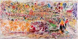 Jack Lewis, The Produce Department, Oil on canvas
