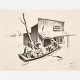 Thomas Hart Benton, Investigation, 1937, Lithograph