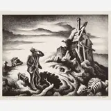 Thomas Hart Benton, Prodigal Son, Lithograph " Prodigal Son"