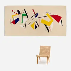 Untitled (541) by Edward Navone, 1972, Acrylic and graphite, sold May 2026