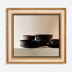 Richard Thomas Davis, Seven Iron Pots, 1996, Oil