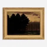Jacob Collins, Yaddo Pines, Sunset, 1993-97, Oil on canvas