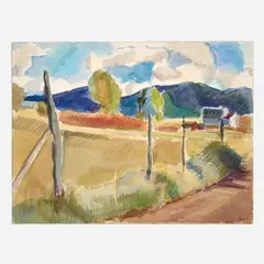 Marleen Stein Gold, Untitled, 1982, Watercolor and pastel on paper