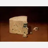 Donald Jurney, Roquefort, 1992, Oil on board