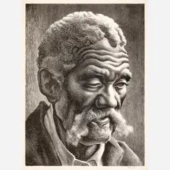 Aaron by Thomas Hart Benton, 1941, Lithograph on paper, sold Feb 2026