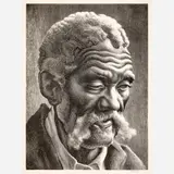 Aaron by Thomas Hart Benton, 1941, Lithograph on paper, sold Feb 2026
