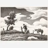 Thomas Hart Benton, The Fence Mender