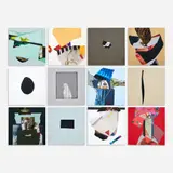 John Larry Thomas, Set of 12 Glimpses [for 2017 HEAP installation], circa 2010s, Acrylic, ink