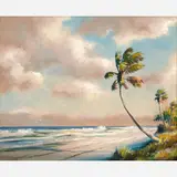 Harold Newton, Evening at Vero Beach, Oil on board