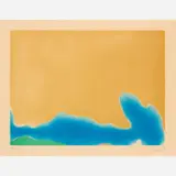 Helen Frankenthaler, Yellow Span, 1968 Sugar lift, aquatint on ivory