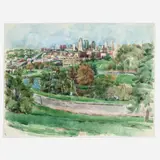 Wilbur Niewald, Kansas City, View from Penn Valley Park