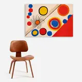 Alexander Calder, Spider's Nest, 1975, Color lithograph on paper