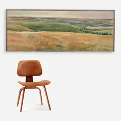 Robert Sudlow, Untitled (Flint Hills Panorama), 1978, Oil on canvas