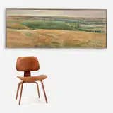 Robert Sudlow, Untitled (Flint Hills Panorama), 1978, Oil on canvas