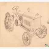 Thomas Hart Benton, Tractor Study for America Today