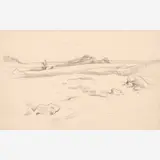 Thomas Hart Benton, Rocky Wyoming Landscape
