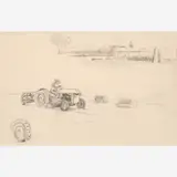 Thomas Hart Benton, Farm Sketches from the Nature Sketchbook